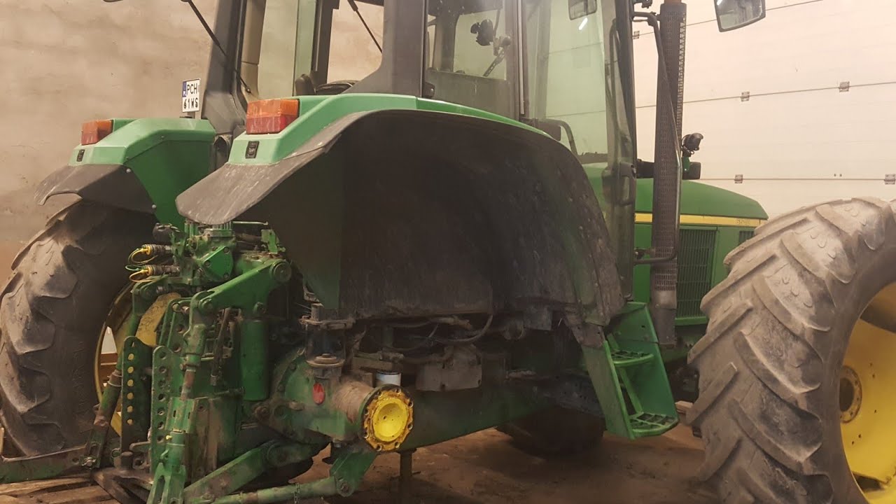 Upadłe hamulce/ Nie do końca udana naprawa/ Czyszczenie zbiornika oleju John Deere 6510