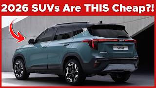 5 Cheapest SUVs 2026 With INSANE Prices - What They Really Offer
