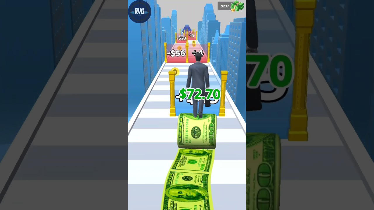 Money 🤑💰 rush gameplay 👿🤑 gaming trending New Play Win 20th 