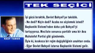  Tek Seçi̇ci̇ Li̇der Devlet Bahçeli̇