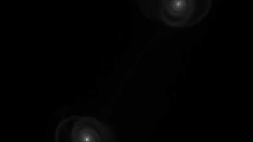 A Binary Disk Galaxy Merger (GADGET)