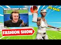 I STREAM SNIPED FASHION SHOWS with FAMOUS YOUTUBERS (THICC SKINS ONLY)