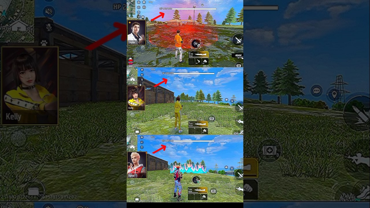 skyler vs Kelly vs ignis m79 test 🤯💥 