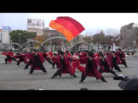 音錦[南中ソーラン]20141130_四日市よさこい祭り〜やったろ舞〜（市民公園）[4K]