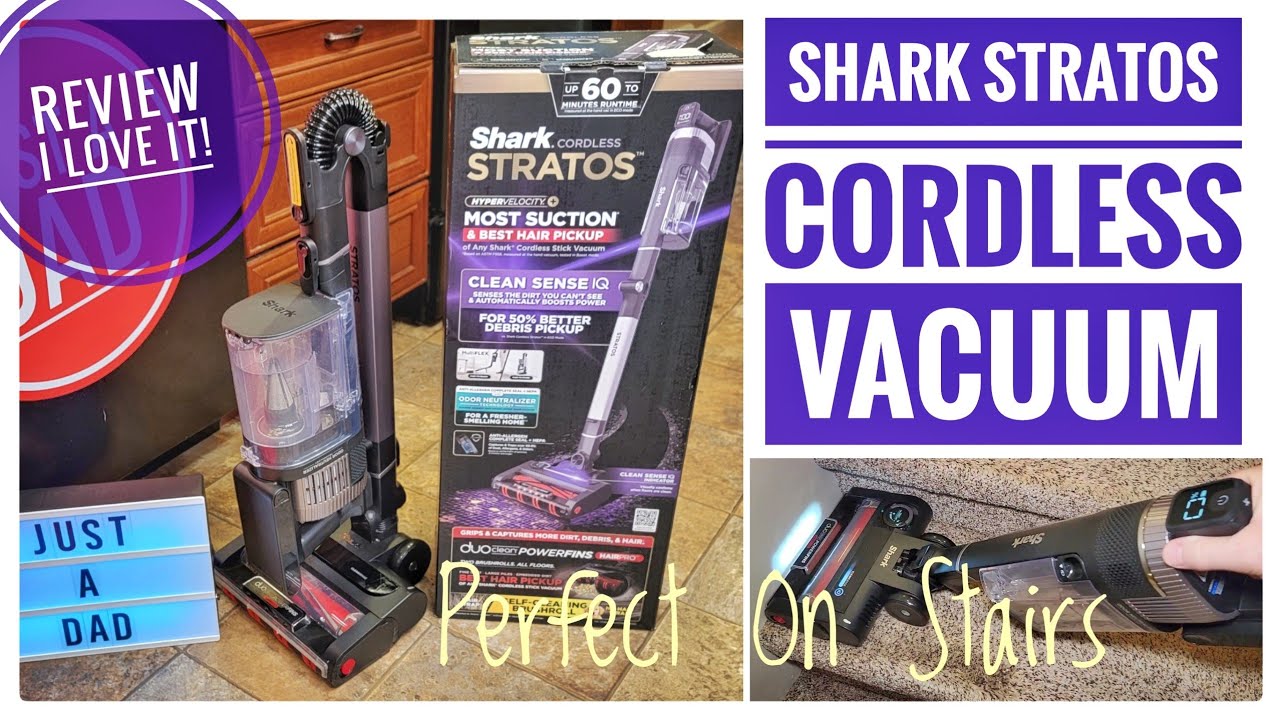 Review Shark Stratos Cordless Vacuum With Clean Sense IQ & Odor ...