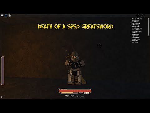Death Of A Sped Greatsword Rogue Lineage Youtube