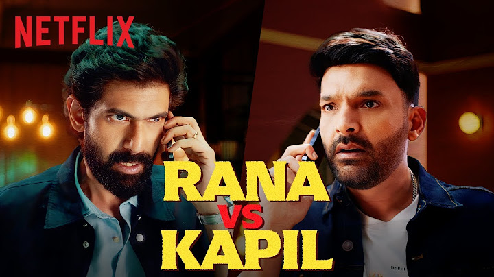 Kapil Sharma ROASTS Rana Daggubati! 👀🔥 | Watch Now | Rana Naidu Season 2 | Netflix India