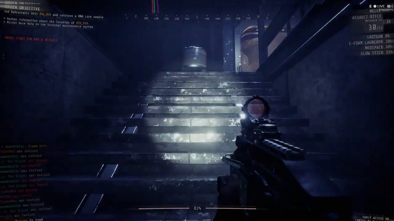 GTFO Gameplay Early Access - A1 The Admin Win | 4 Players