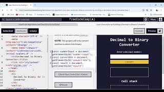 Learn Recursion by Building a Decimal to Binary Converter  Step 1   freeCodeCamp.org .