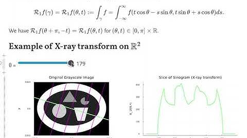 Julia Programming Language: X-ray transform (CT scanner data) Part II
