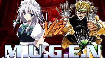 Sakuya VS DIO - MUGEN Watch