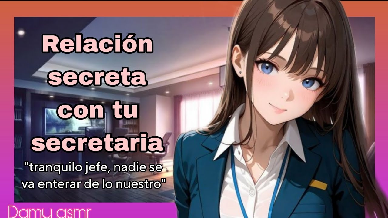 Relación secreta con tu secretaria 💕 | Asmr Roleplay 