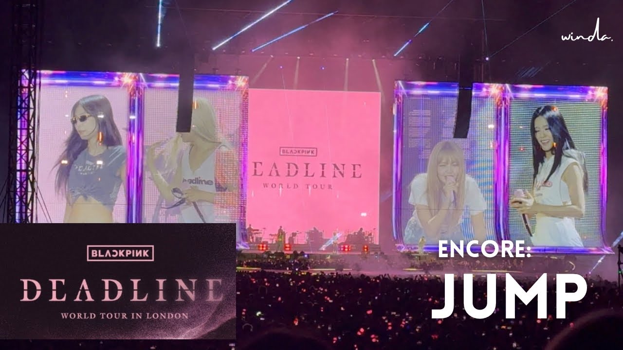 16.08.2025 | ENCORE - JUMP |BLACKPINK IN #london | Deadline