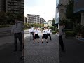 愛しるしを中学生２年生の女子と踊ってみました。なんと中学生の二人についていけずバタバタでした。(笑)　太鼓の音はお腹を叩く癖がある二人(笑)　#愛のしるし #三和交通 #踊るおじさん #八王子fm