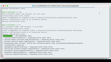 Unicode progress bar demo for Gradle
