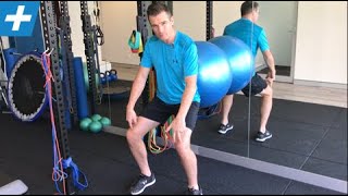 Swiss Ball Squats - technique tips | Feat. Tim Keeley | Physio REHAB