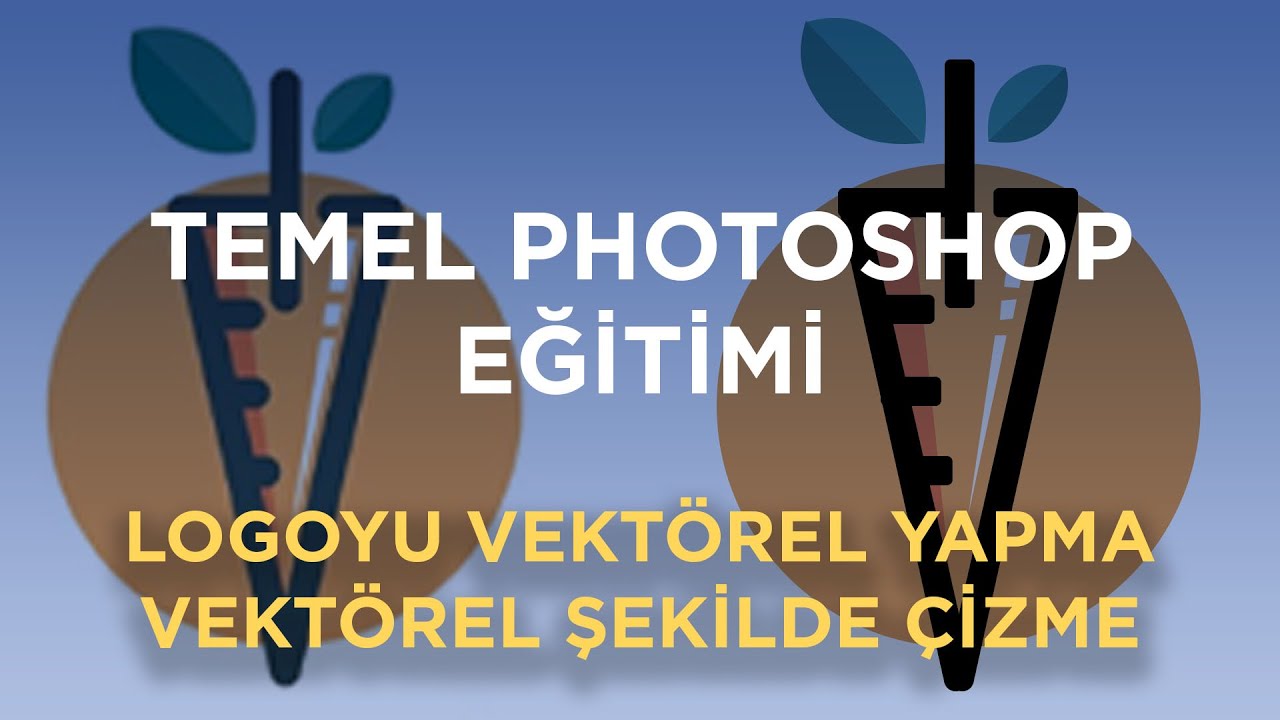 VEKTÖREL LOGO YAPMA VEKTÖREL LOGO TASARIMI JPEG'DEN