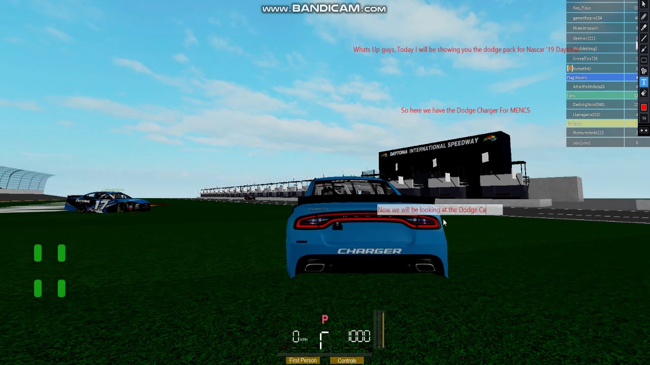 dodge pack review nascar 19 daytona roblox