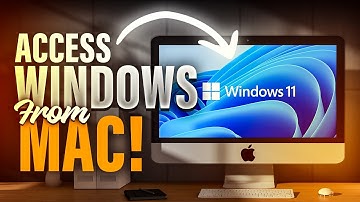 Hoe u van Mac naar Windows op afstand kunt bureaubladen