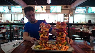 G Pub's "Fame or Shame" Burger Challenge (Plymouth, MA)