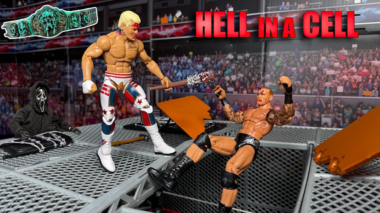 WWE Cody Rhodes Vs Randy Orton Hell In A Cell Match