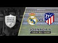 RM Juvenil A vs Atlético de Madrid | División de Honor Juvenil 2020/21 | Jornada 6