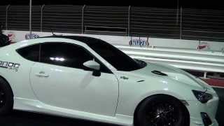 Toyota GT86-2JZ runs 9 seconds! (With Broken Drive Shaft)