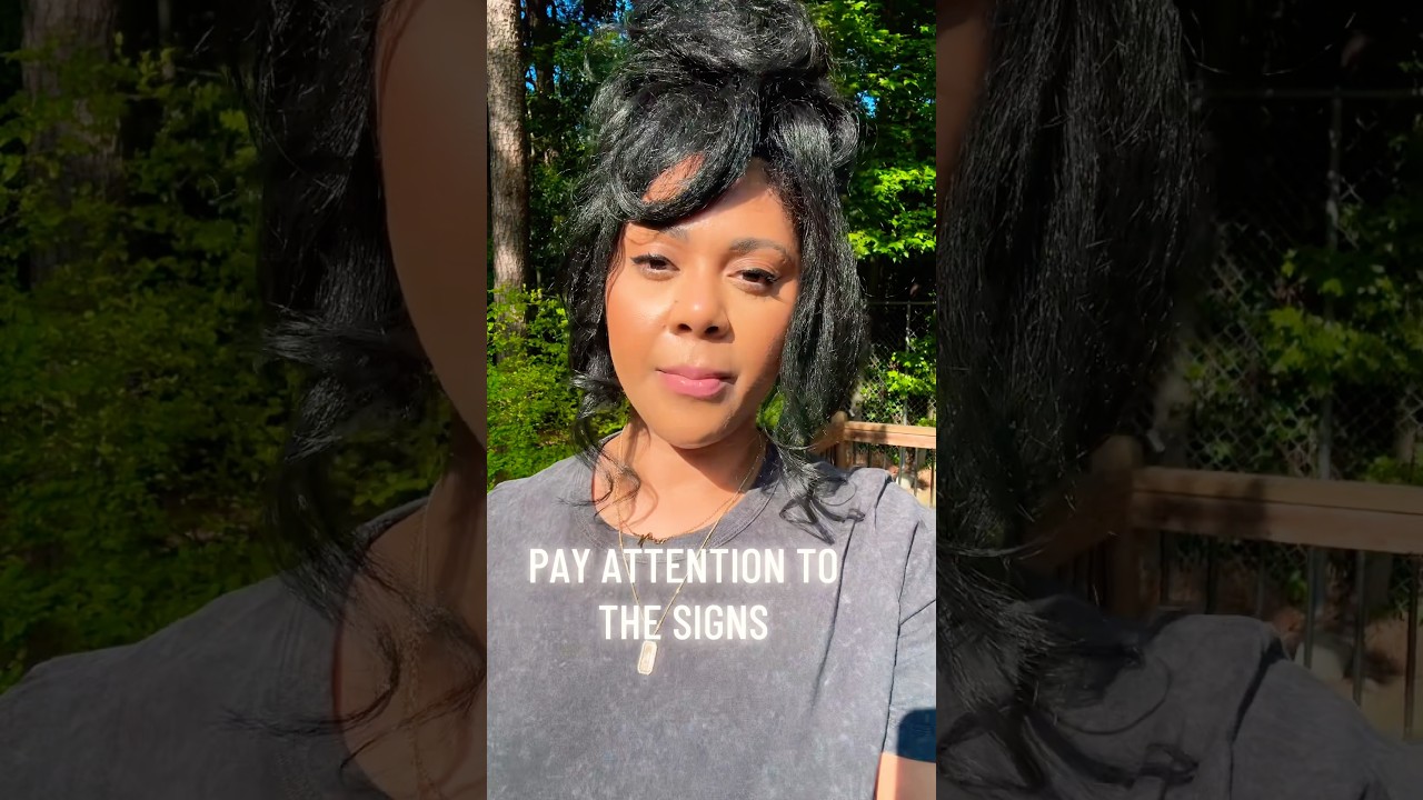 PAY ATTENTION TO THE SIGNS 