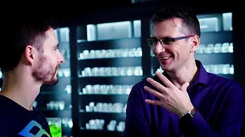 LOOK, WE HAD JURIJS AND PETER OVER FOR TEA