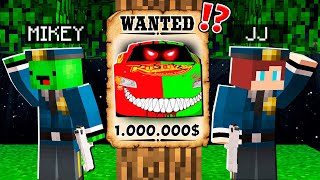 Why Multi McQueen is WANTED? JJ and MIKEY BECAME FBI - in Minecraft Maizen
