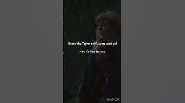 Guess the Taylor swift song sped up! #taylorswift #swifties #ytshorts #fyp