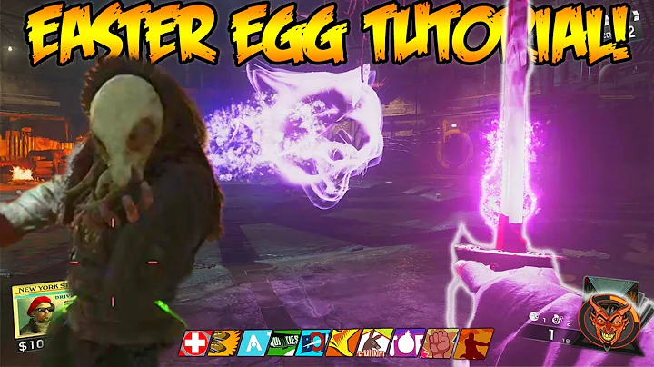 SHAOLIN SHUFFLE - FULL EASTER EGG TUTORIAL GAMEPLAY WALKTHROUGH (INFINITE WARFARE ZOMBIES)