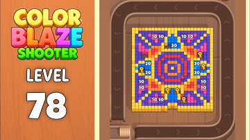Color Blaze Shooter level 78 solution
