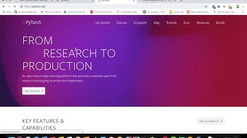 pytorch Tutorial part1- Installing pytorch