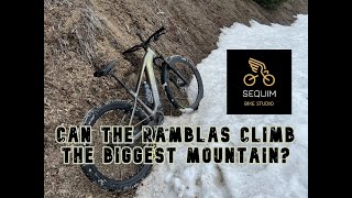 Can the Aventon Ramblas climb a mountain?