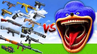 Which Tacz Gun Is The Strongest Against Shin Sonic ?