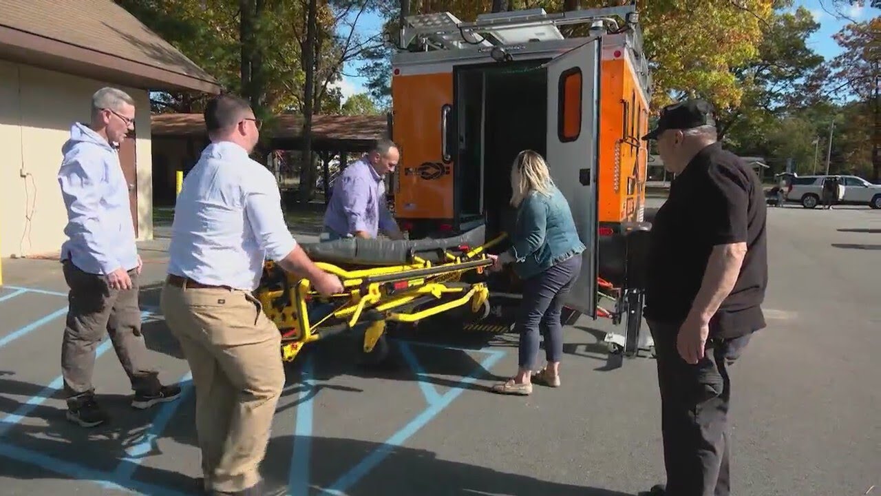 Local first responder invents lifesaving snow rescue vehicle