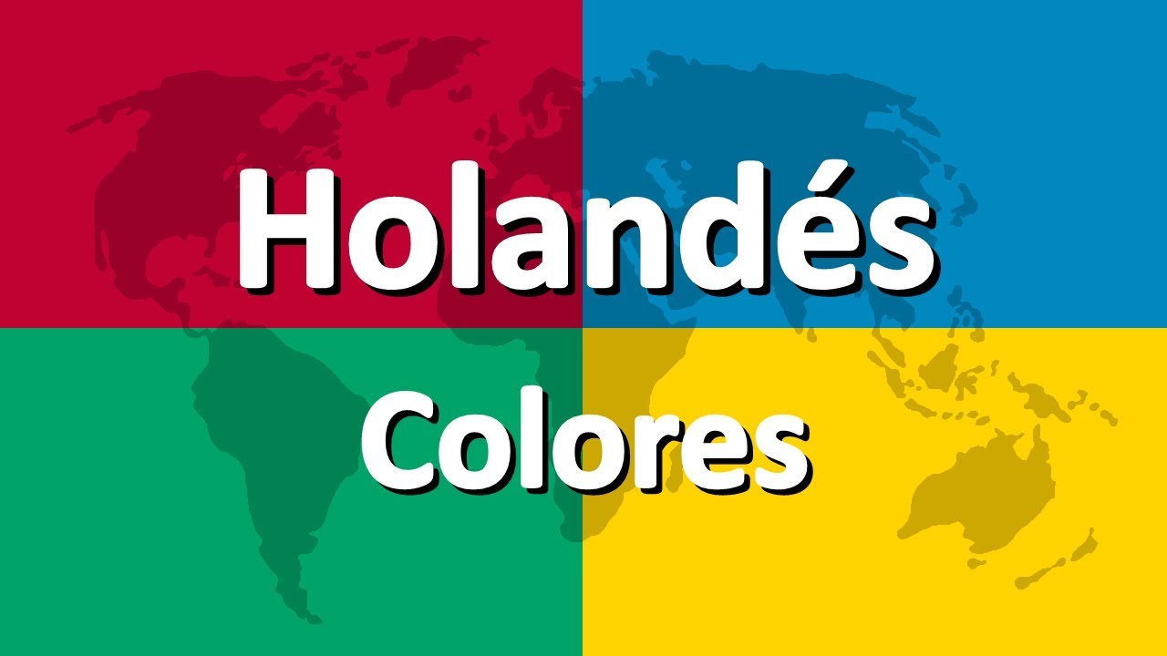 Aprender holandés parte 3 | Colores - YouTube