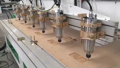 multi heads cnc router 6 spindles 8 spindles 13 heads 10 heads