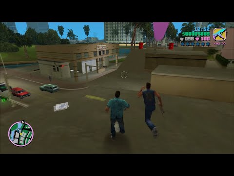 Видео: Grand Theft Auto: Vice City - Лёгкое прохождение миссии "Погоня" | Easy The Chase mission