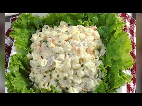 CHICKEN MACARONI SALAD MADE EASY AND AFFORDABLE