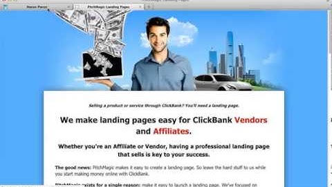 Easy ways to create Landing Pages for ClickBank, Affiliates