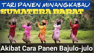 TARI PANEN MINANGKABAU SUMATERA BARAT.