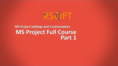 Ms Project full course part 1 | Project Management with Microsoft Project training Urdu Hindi