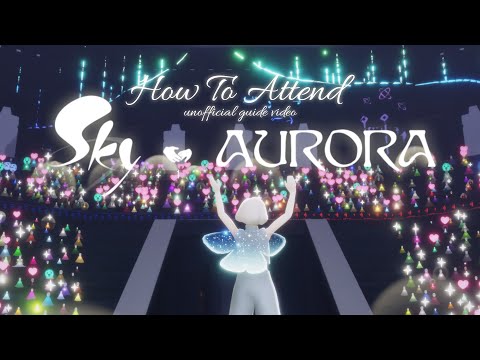【非公式】AURORA コンサート参加方法【Sky 星を紡ぐ子どもたち】