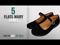 Top 5 flats mary janes 2018 pestor womens velvet mary jane shoes ballerina ballet flats yoga