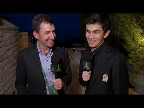 Javokhir Sindarov's First Thoughts After Winning The Candidates 2026