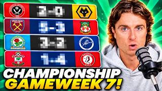 “WHAT ARE YOU DOING?!” 😱 Championship GAMEWEEK 7 Predictions!