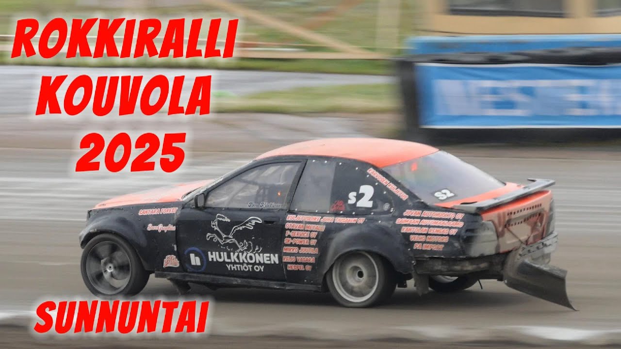 Rokkiralli Kouvola 2025 sunnuntai