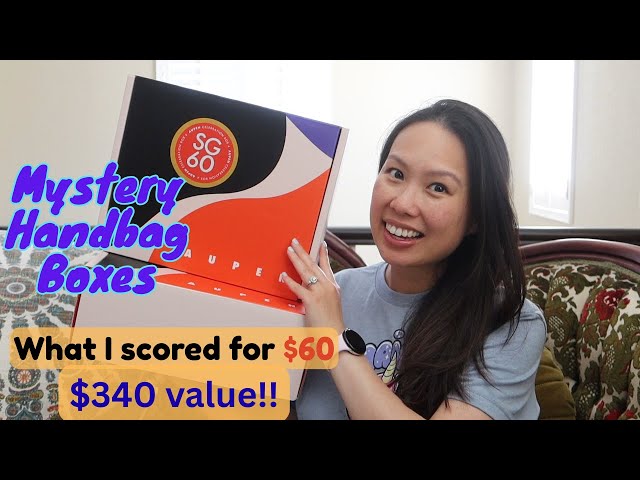 Aupen Mystery handbag boxes | what did I get for only $60?? Value